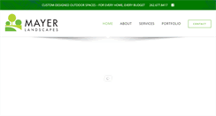 Desktop Screenshot of mayerlandscape.com